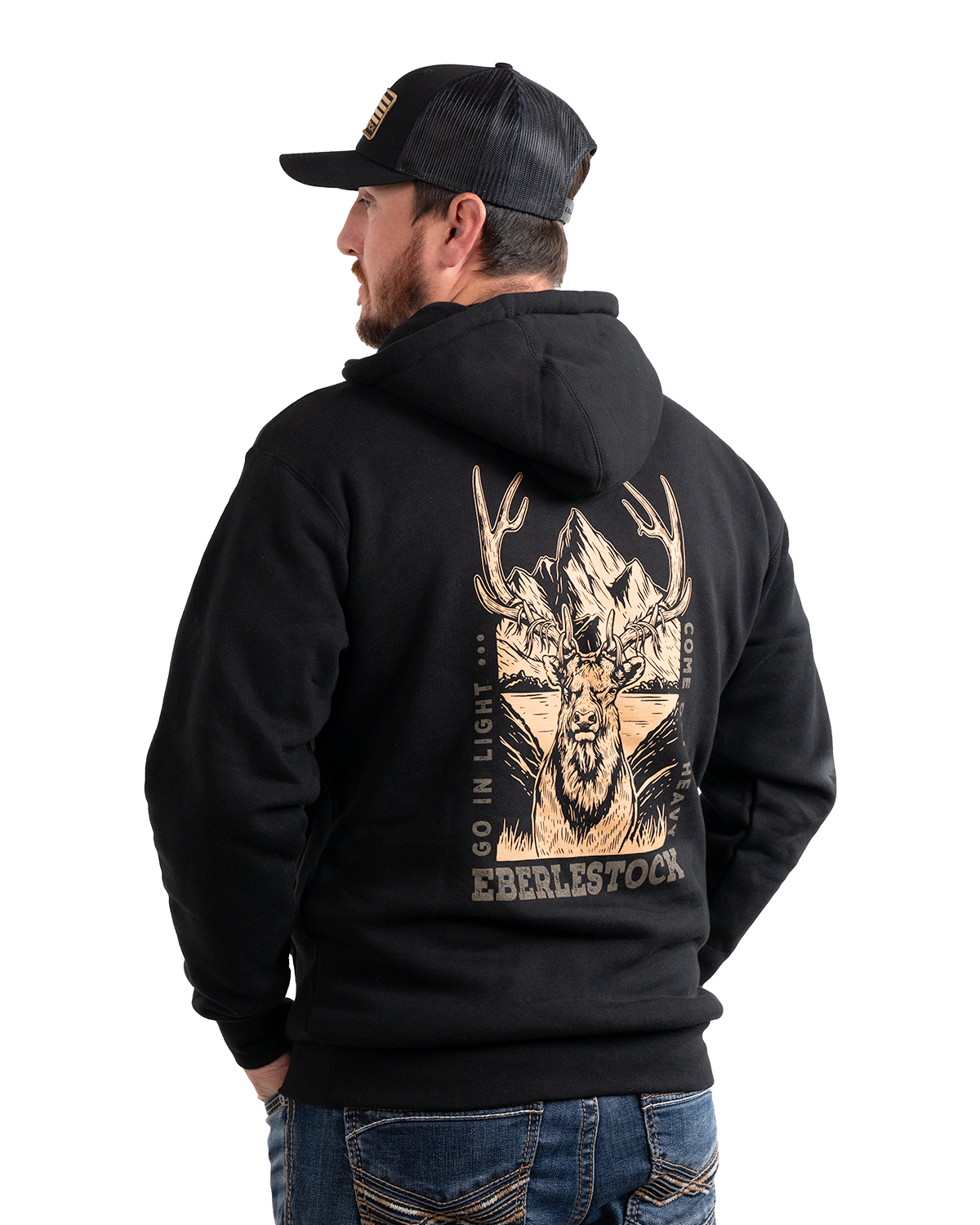 eberlestock-cascade-horse-bull-hoody-hoodie-schwarz-l image 1