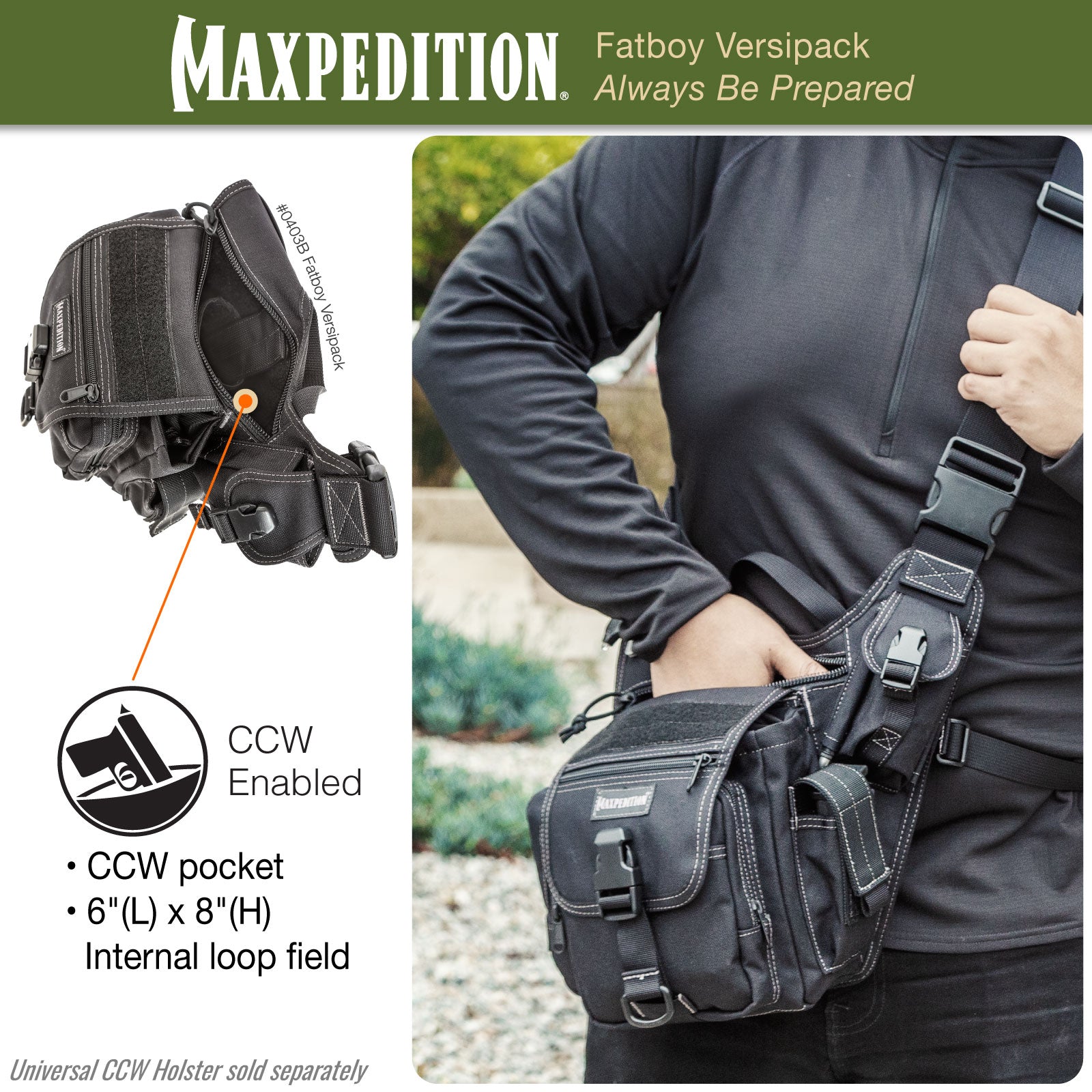 maxpedition-fatboy-versipack-umh-ngetasche-khaki-7-4l image 7