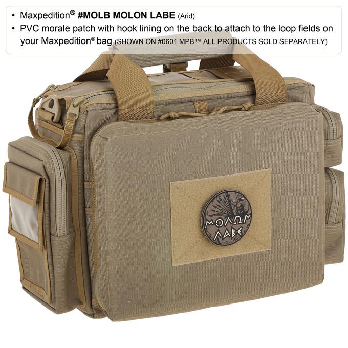 maxpedition-legacy-molon-labe-morale-patch-swat-pvc image 3