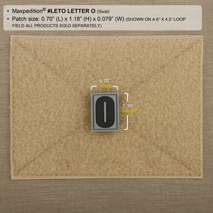 maxpedition-legacy-letter-o-morale-patch-swat-pvc image 4