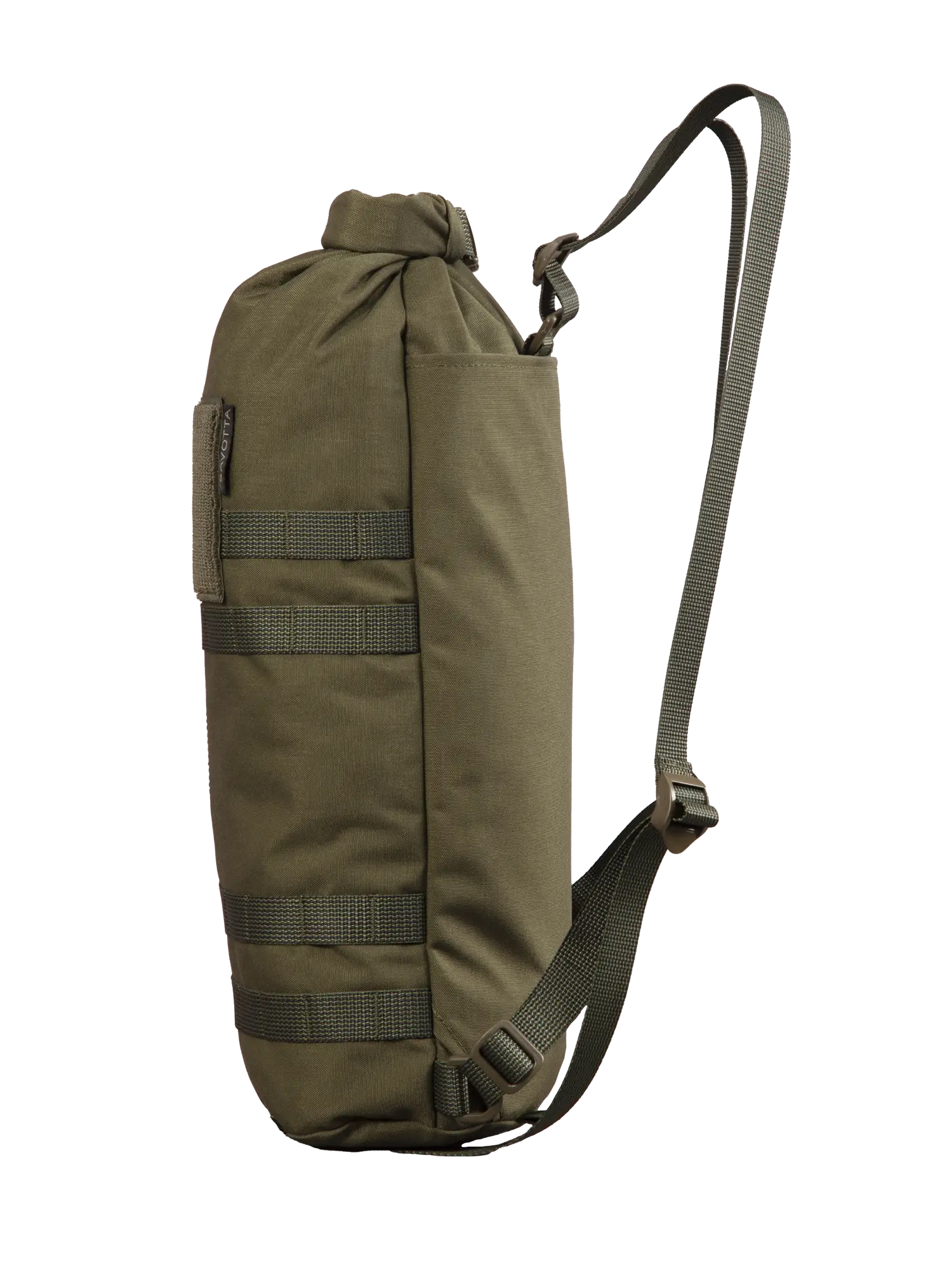 savotta-kahakka-hatka-12l-rucksack-gr-n-rolltop-daypack image 2