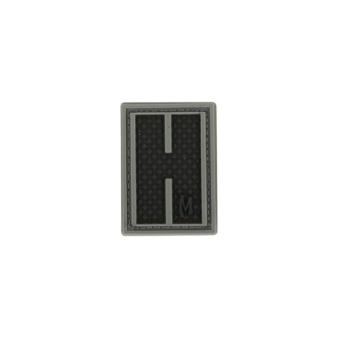 maxpedition-legacy-letter-h-patch-swat-schwarz-pvc image 1