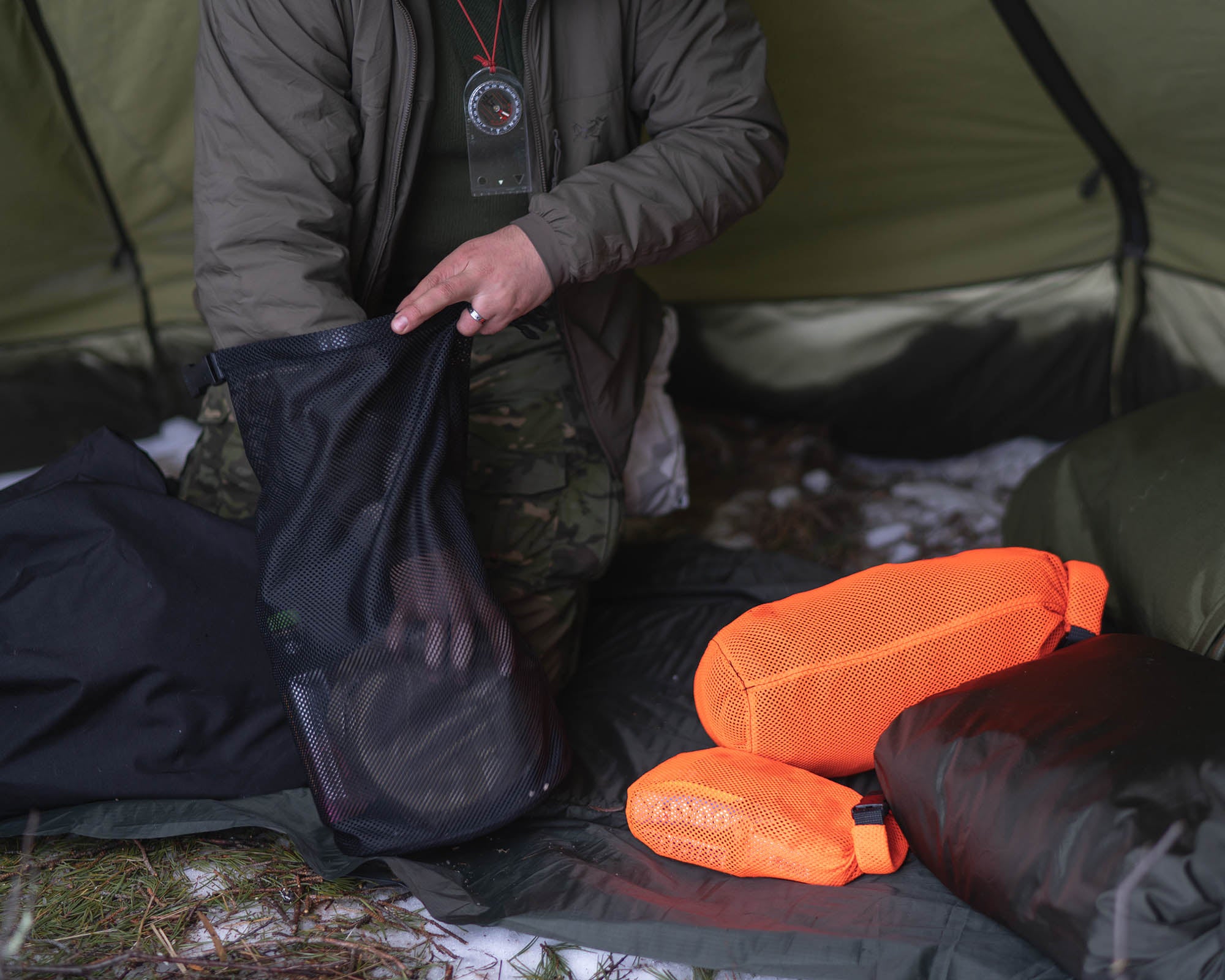 savotta-keikka-rolltop-packsack-mesh-10l-gr-n-netzbeutel image 5