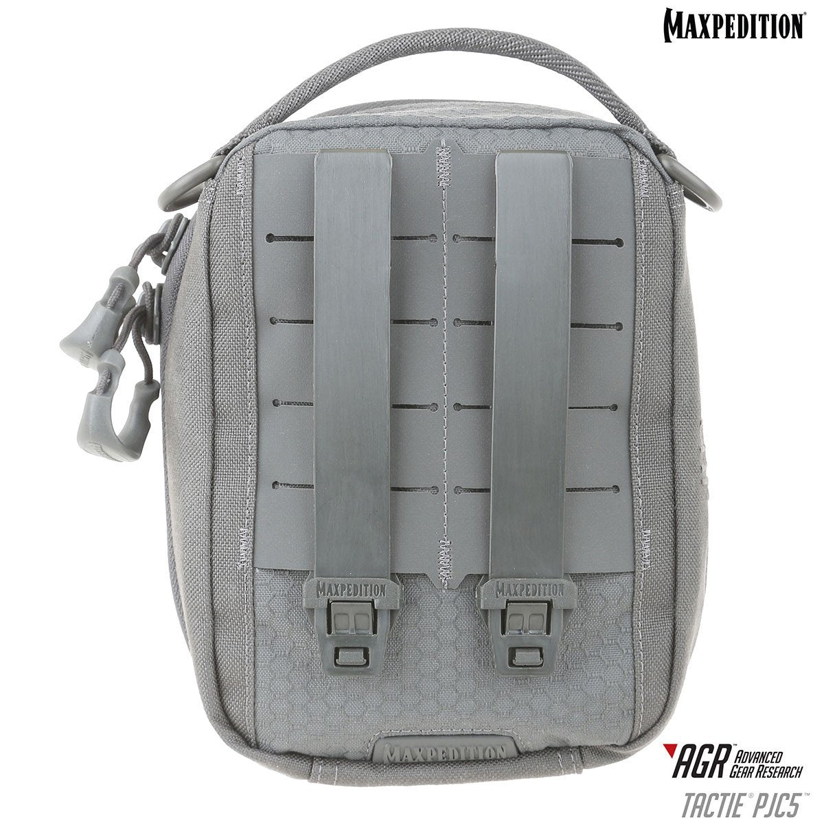 maxpedition-tactie-pjc5-clips-grau-6er-molle-polymer image 4
