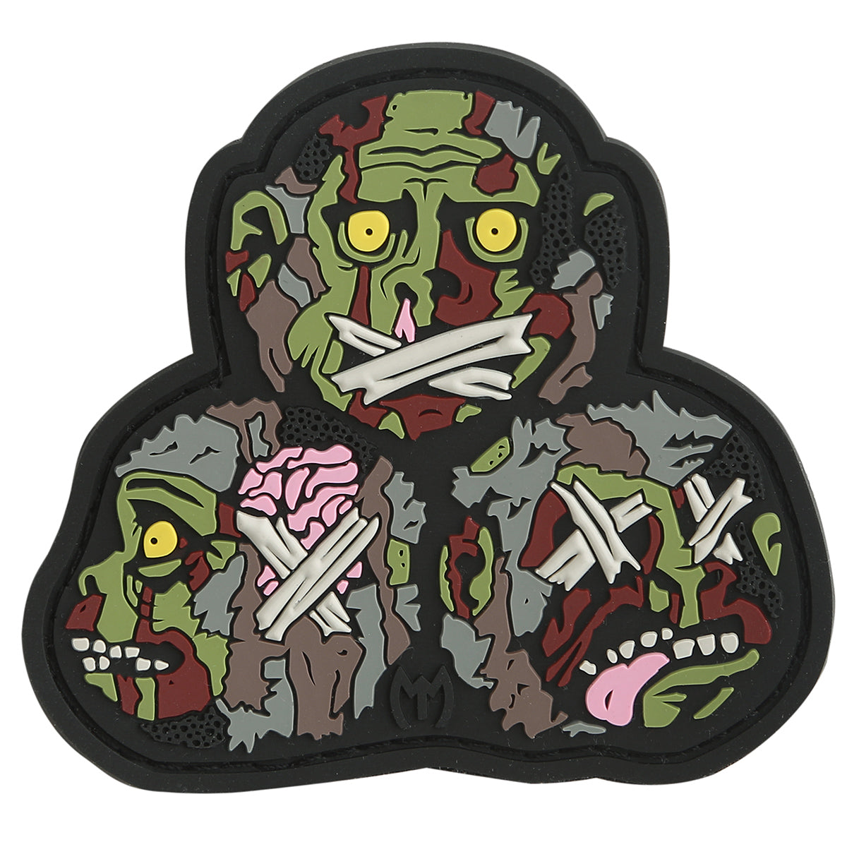maxpedition-3-wise-monkeys-patch-full-color-3d-pvc-aufn-her image 2