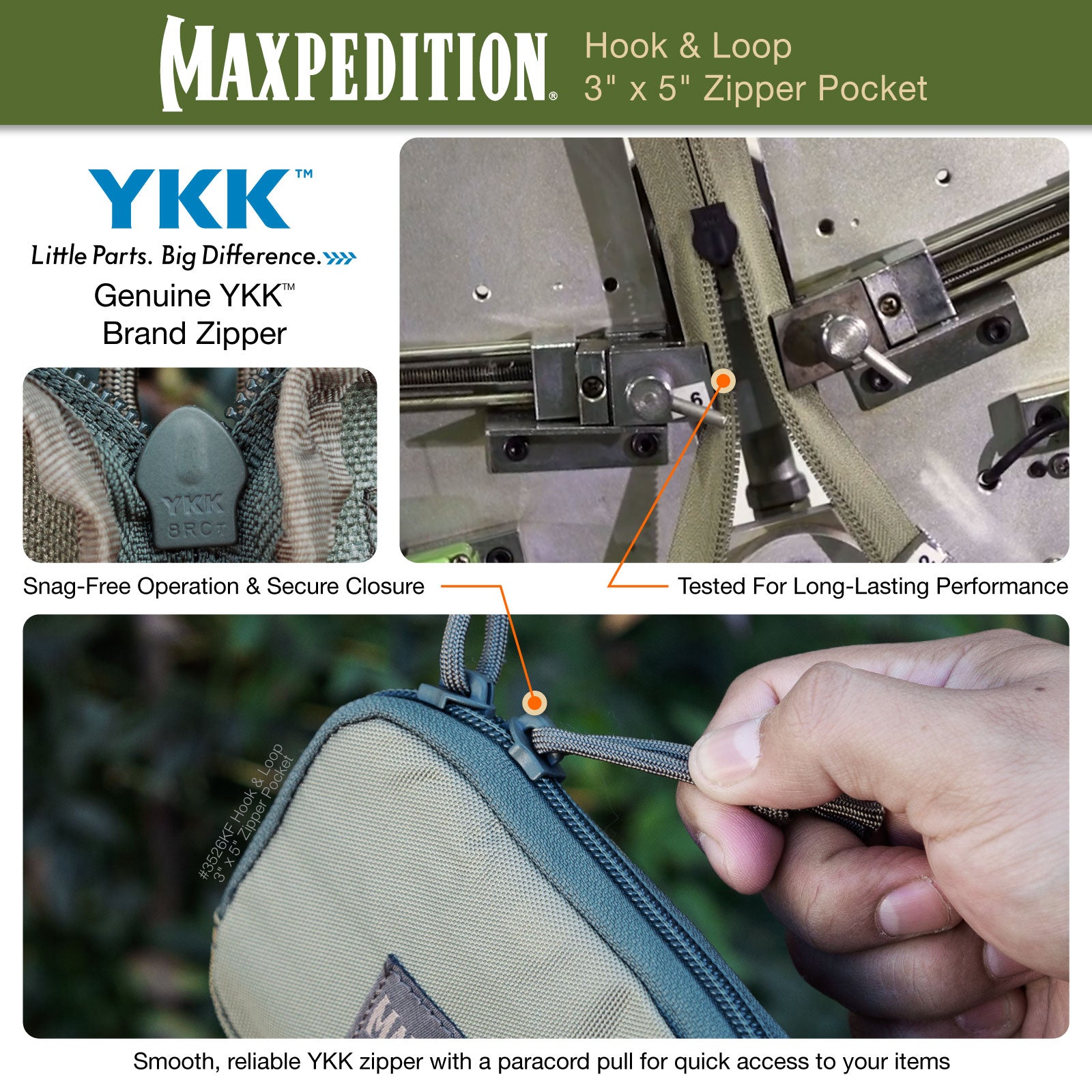 maxpedition-legacy-hook-loop-zipper-pocket-khaki-foliage-pouch image 5