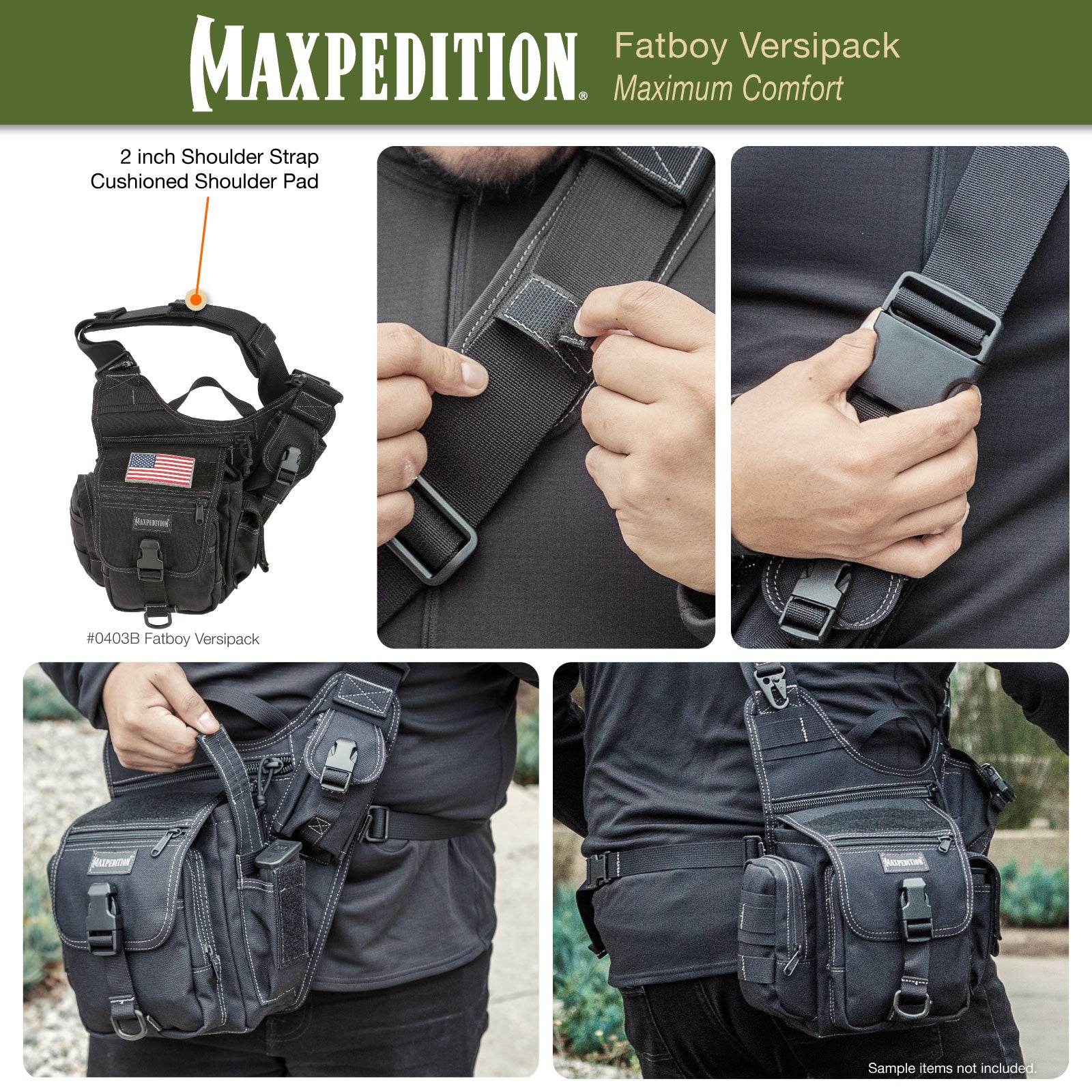 maxpedition-fatboy-versipack-umh-ngetasche-khaki-7-4l image 5