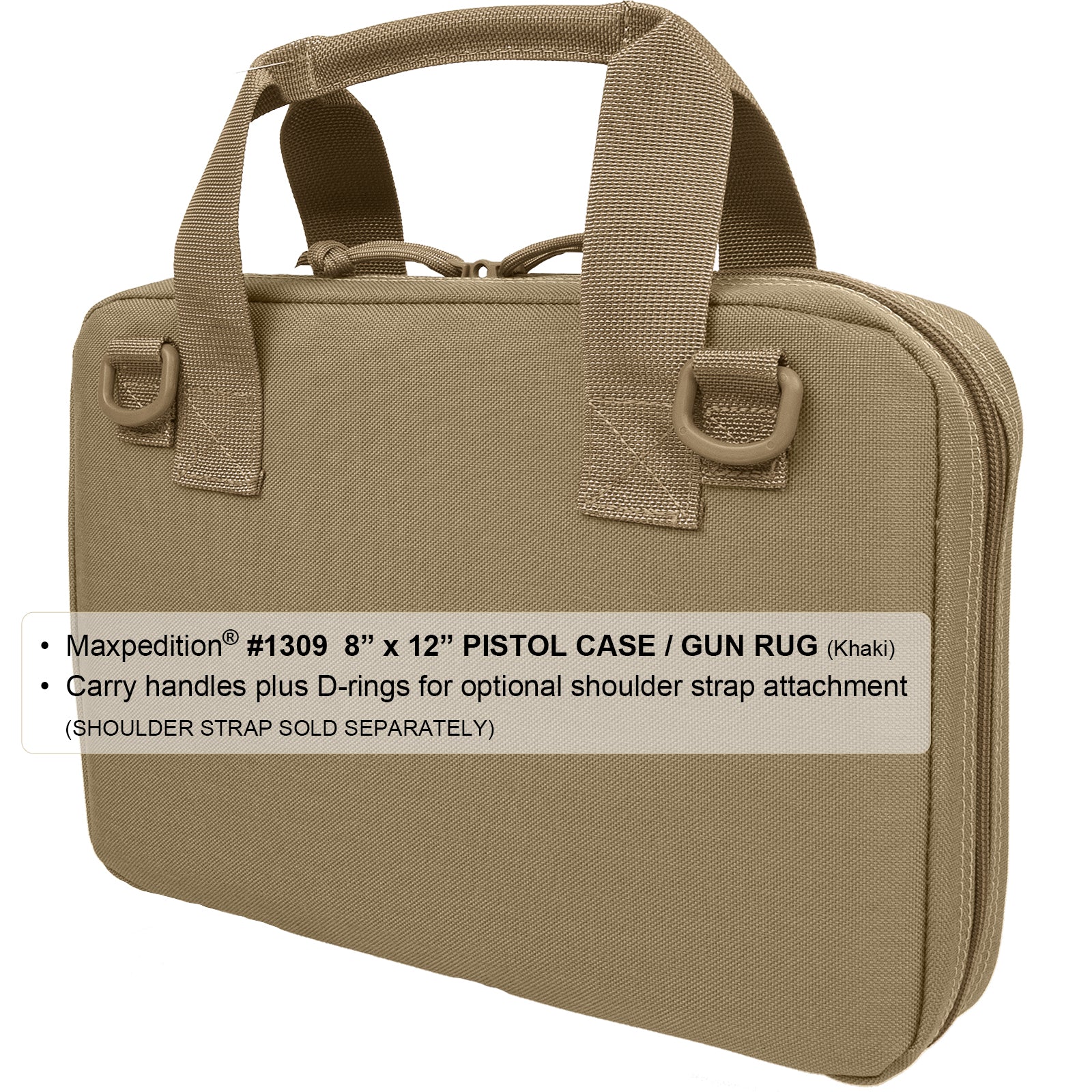 maxpedition-legacy-8x12-pistolentasche-waffentasche-schwarz-gepolstert image 7