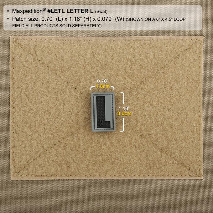 maxpedition-legacy-letter-l-morale-patch-swat-pvc image 4