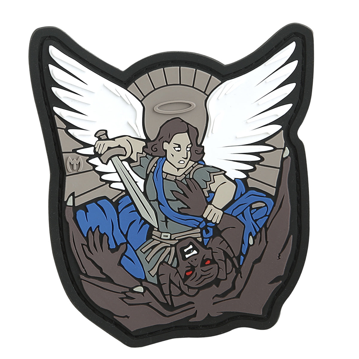maxpedition-saint-michael-pvc-patch-klett-full-color image 2