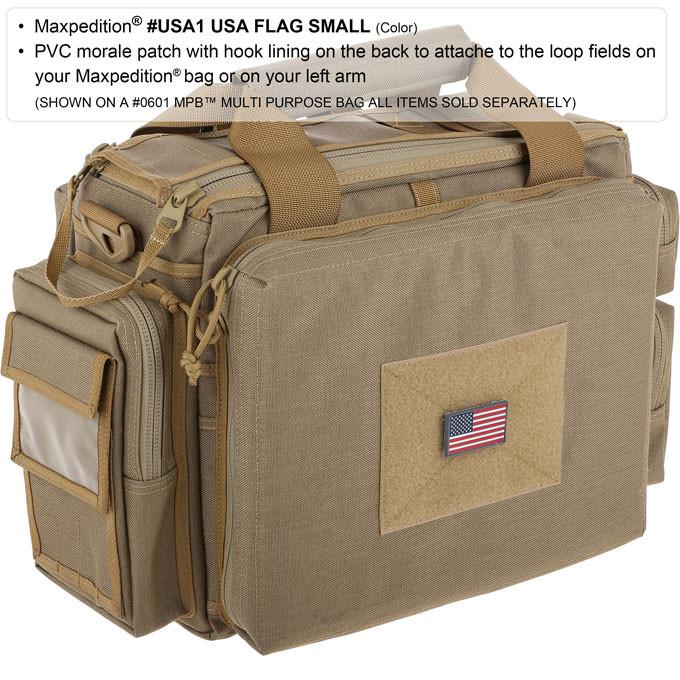 maxpedition-legacy-usa-flag-patch-klein-full-color-pvc image 6