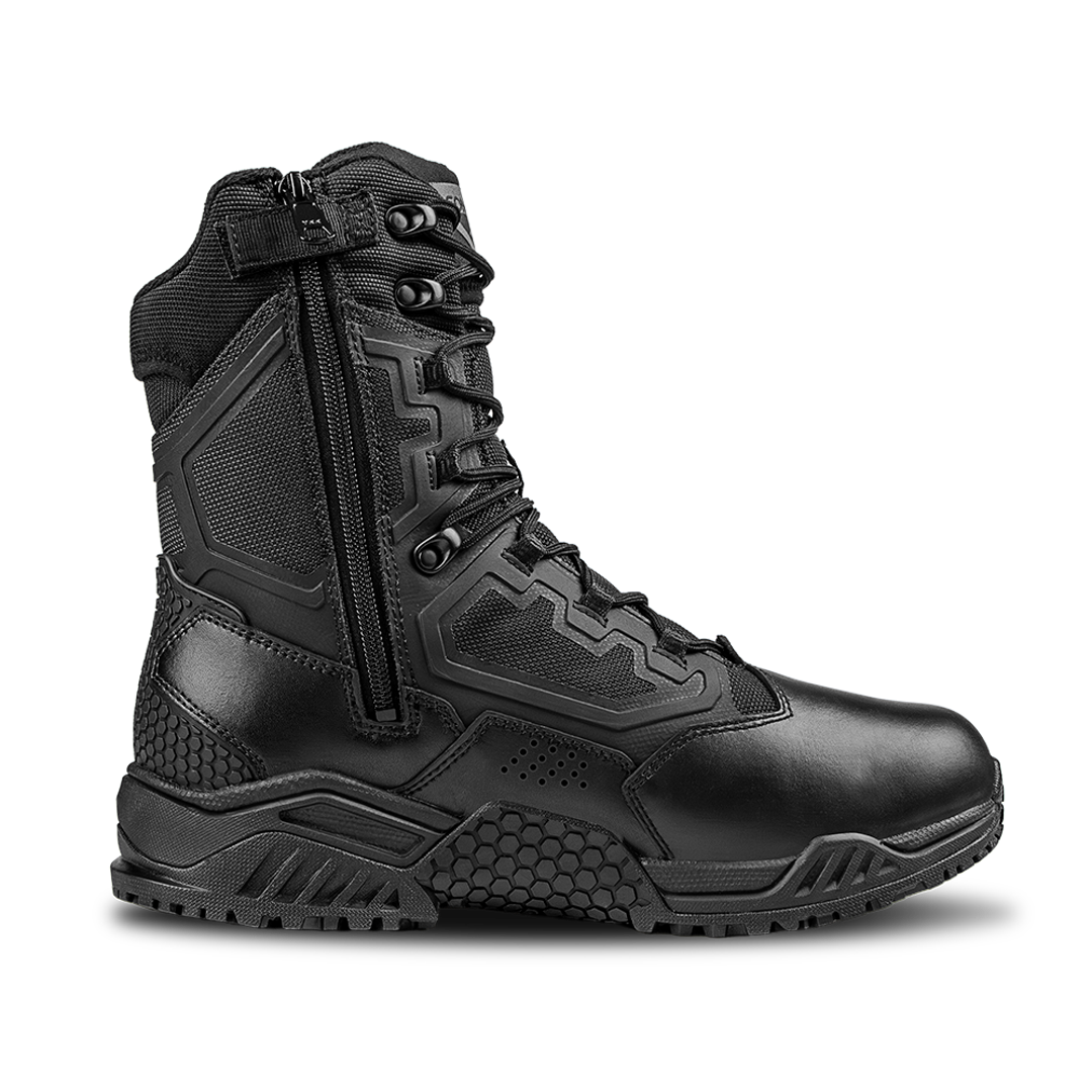 condor-brigade-8-zip-einsatzstiefel-schwarz-seitenrei-verschluss image 1