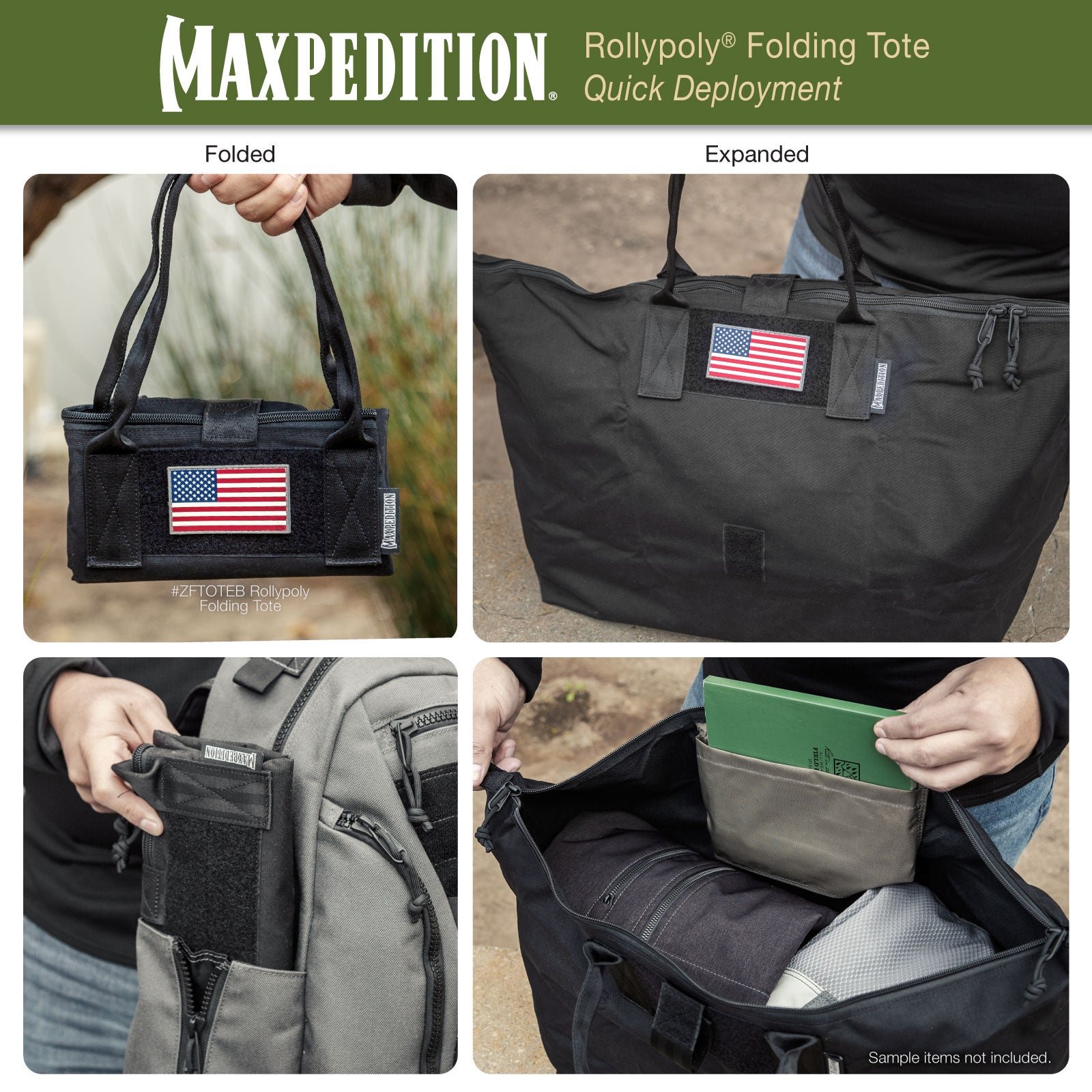 maxpedition-rollypoly-falt-tasche-wolf-gray-25-l image 7