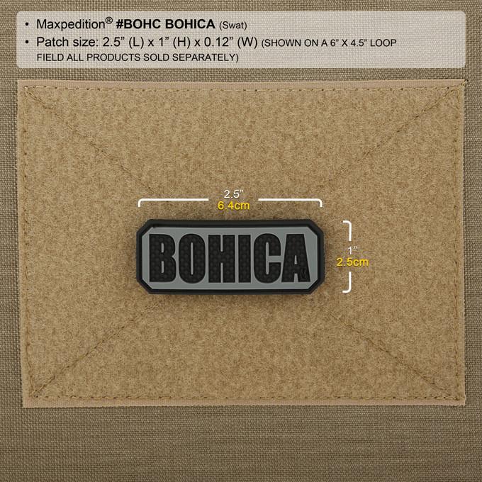 maxpedition-legacy-bohica-morale-patch-arid-pvc image 3