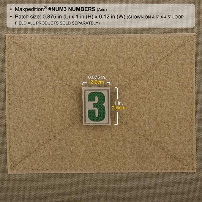 maxpedition-legacy-number-3-patch-aufn-her-arid-pvc image 3