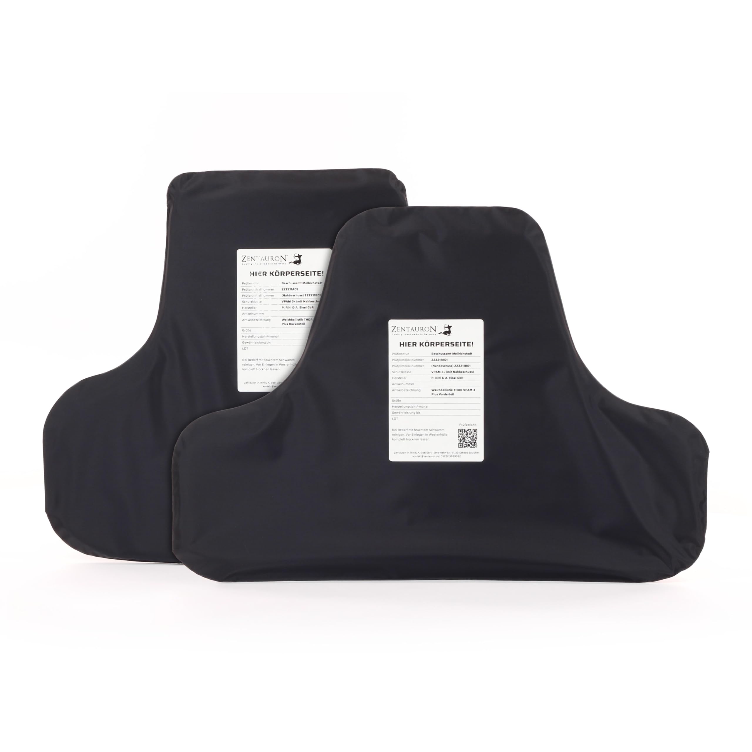 zentauron-thor-weichballistik-vpam-3-plus-set-einlagen image 1