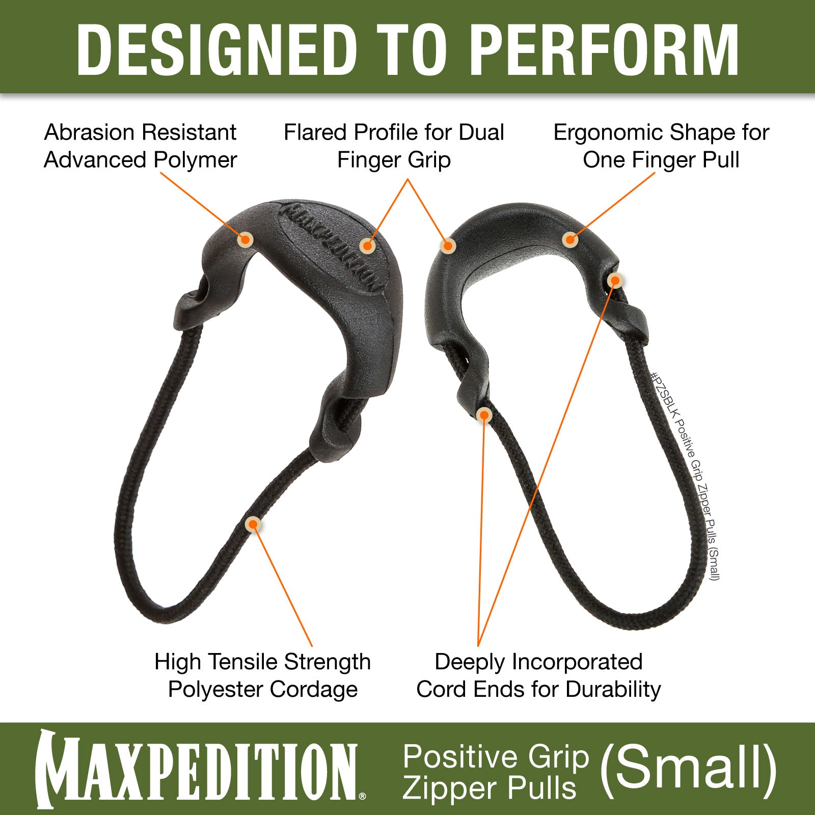 maxpedition-pzs-zipper-pulls-small-reissverschluss-6er-schwarz image 5