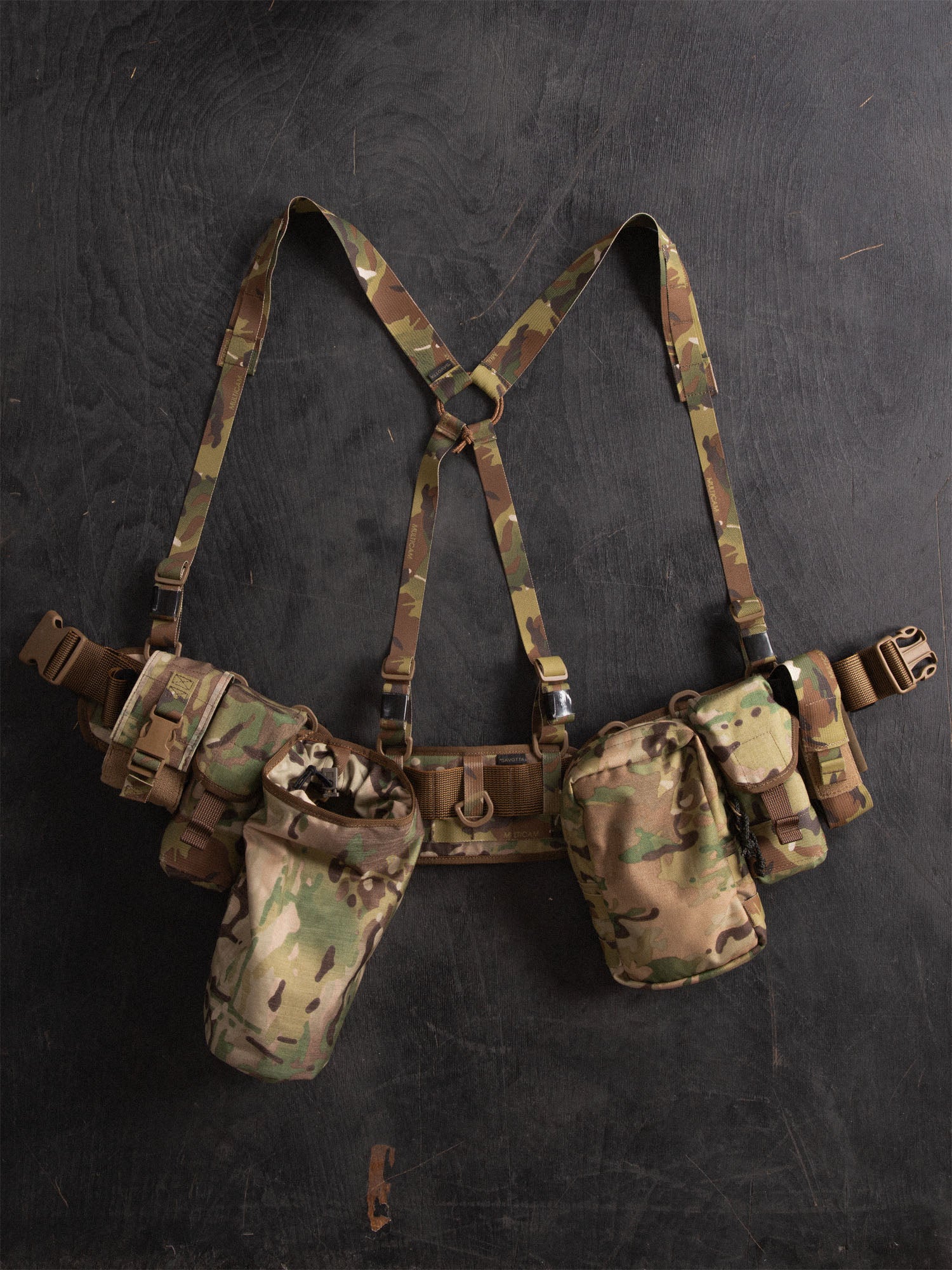savotta-mil-valjas-ex-harness-koppelgeschirr-gr-n-elastisch image 2