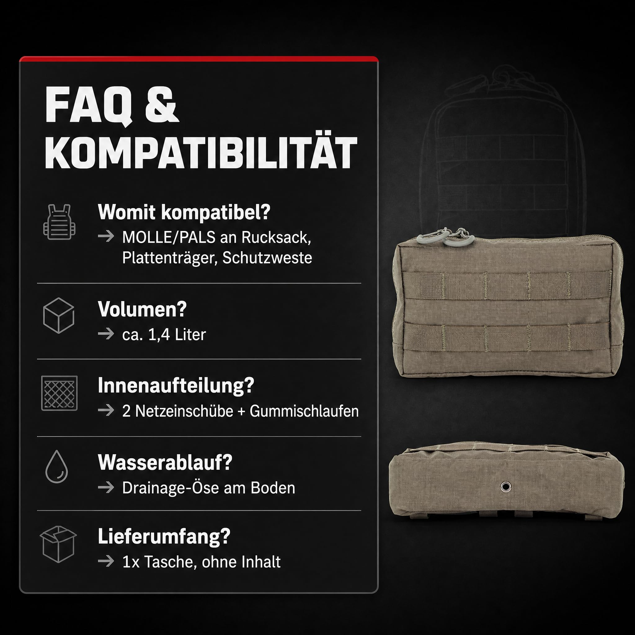 zentauron-belly-pack-utility-pouch-1-4l-steingrau-oliv image 5