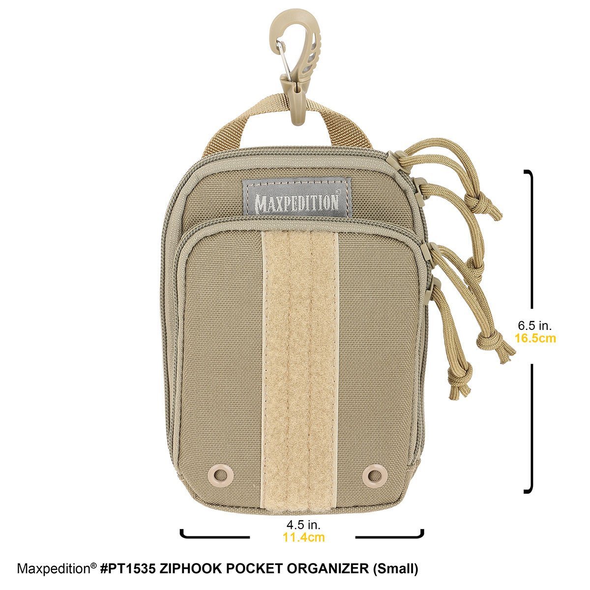 maxpedition-legacy-ziphook-organizer-small-schwarz-1050d image 5