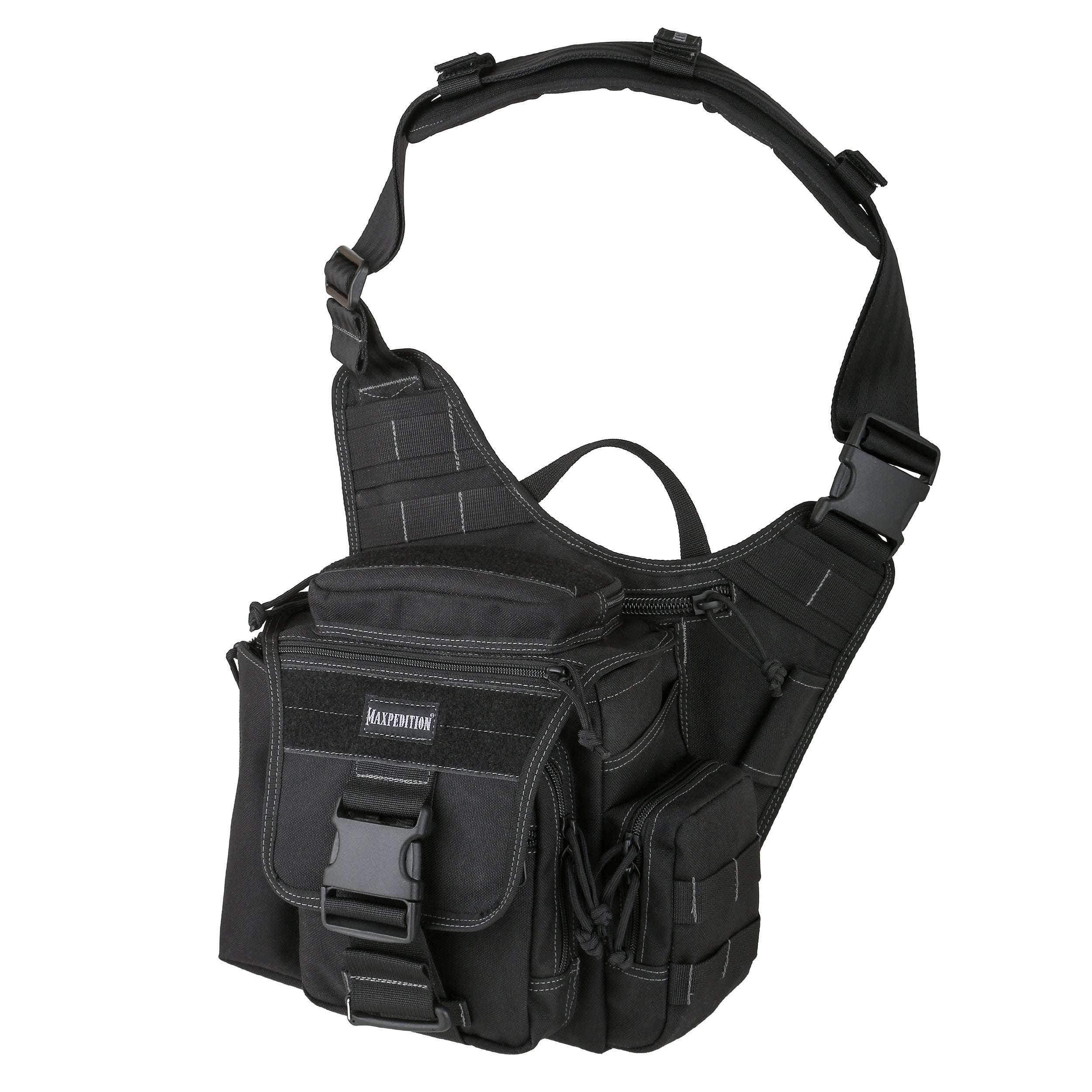 maxpedition-versipack-jumbo-novo-schultertasche-schwarz-9l image 1
