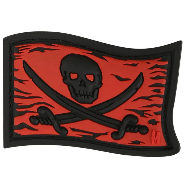 maxpedition-jolly-roger-morale-patch-totenkopf-pvc-klett image 1