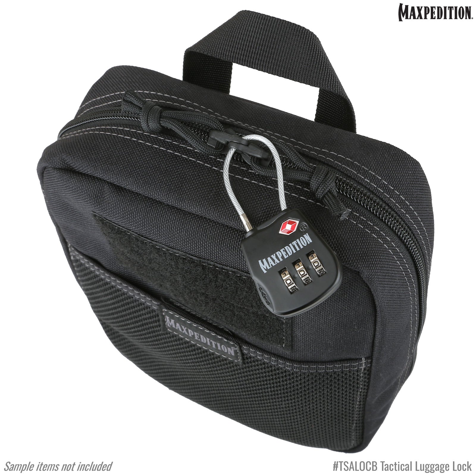maxpedition-legacy-tactical-luggage-lock-zahlenschloss-schwarz image 7