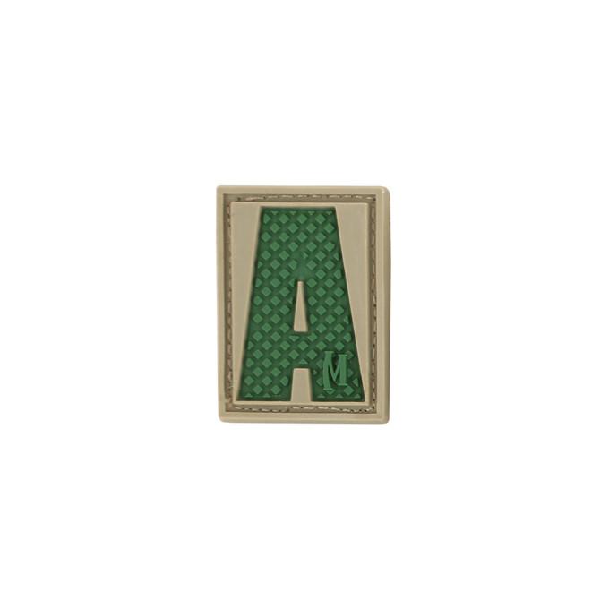maxpedition-legacy-letter-a-patch-arid-pvc-klett image 1