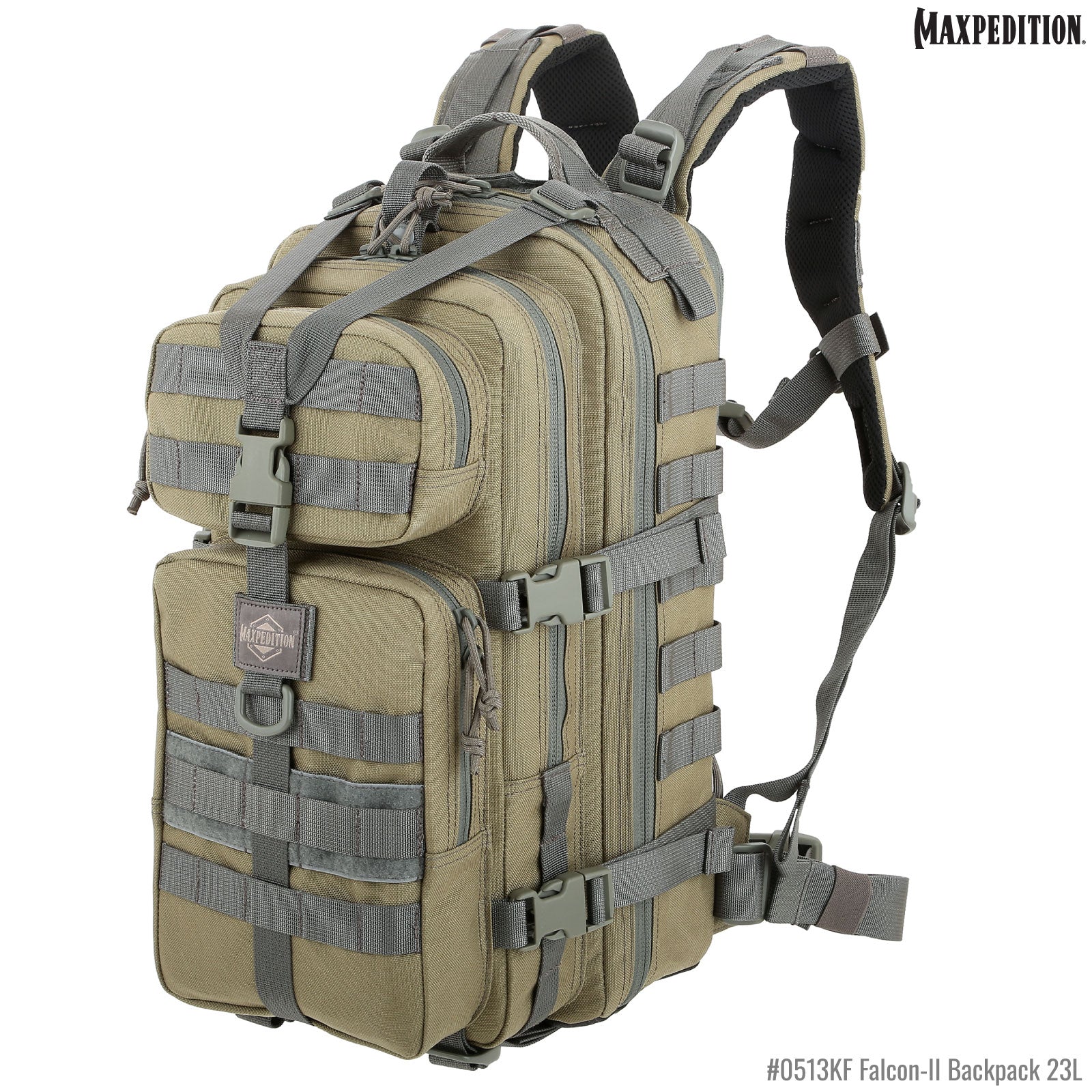 maxpedition-falcon-ii-rucksack-23l-khaki-molle-tagesrucksack image 5