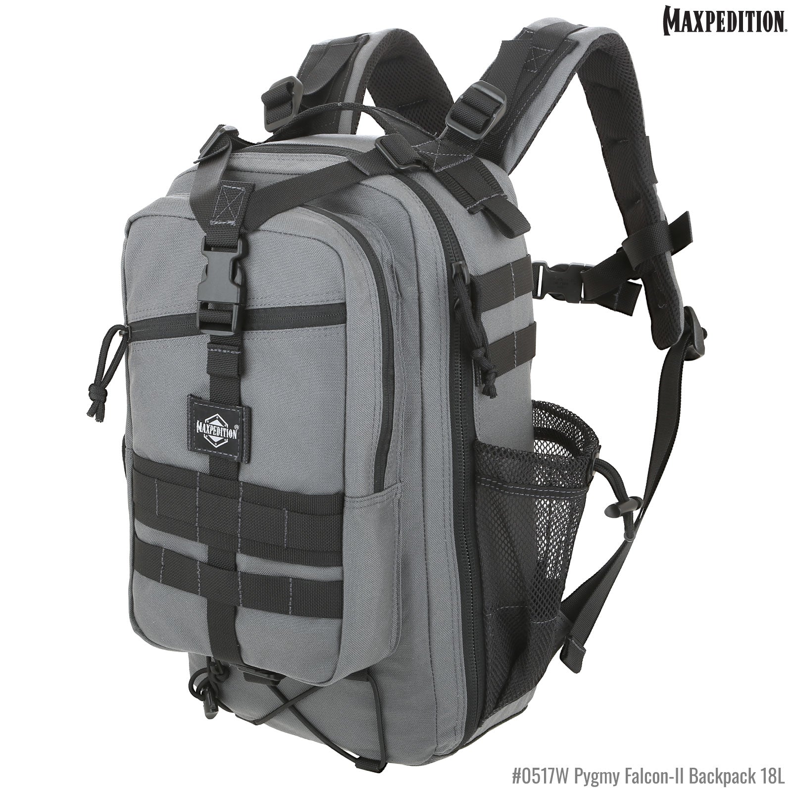 maxpedition-pygmy-falcon-ii-rucksack-18l-black-molle-daypack image 3
