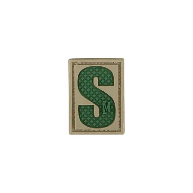 maxpedition-legacy-letter-s-morale-patch-arid-pvc image 1