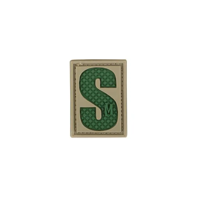 maxpedition-legacy-letter-s-morale-patch-arid-pvc image 1