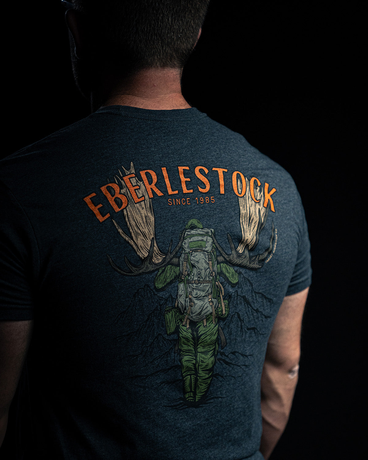 eberlestock-cascade-worth-the-weight-tee-t-shirt-charcoal image 3