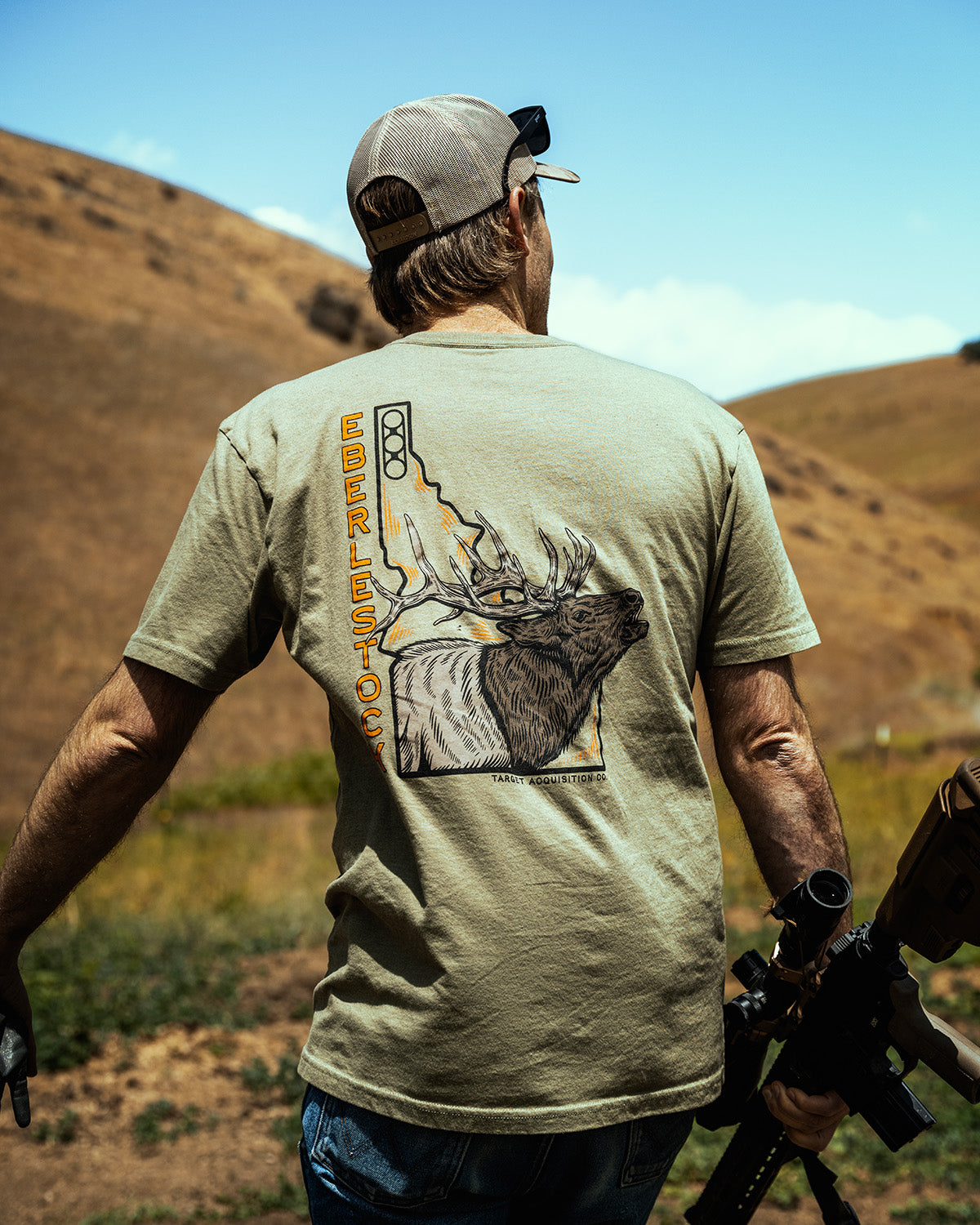 eberlestock-cascade-gem-state-giant-tee-t-shirt-oliv-m image 5