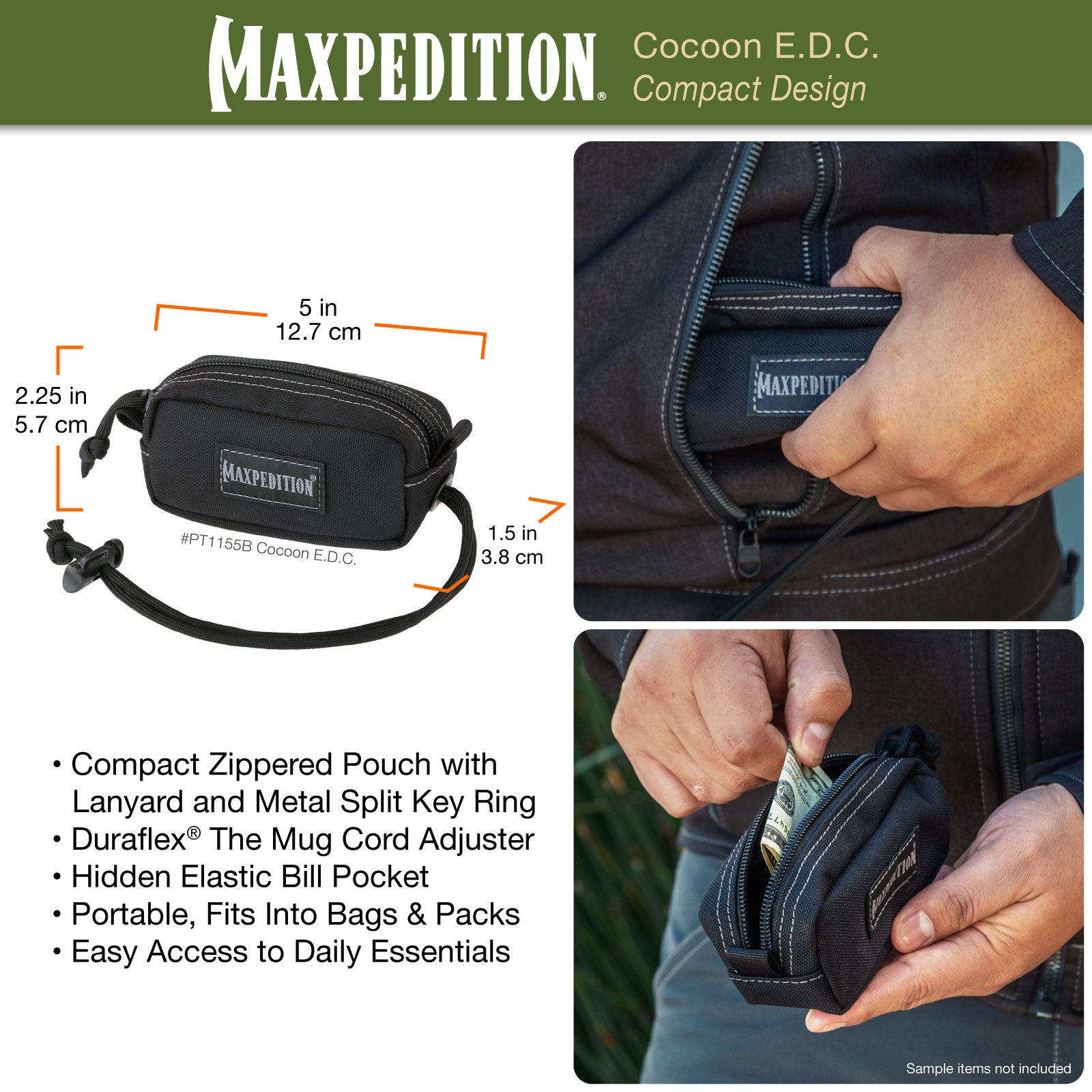 maxpedition-agr-cocoon-edc-pouch-mini-tasche-schwarz image 4