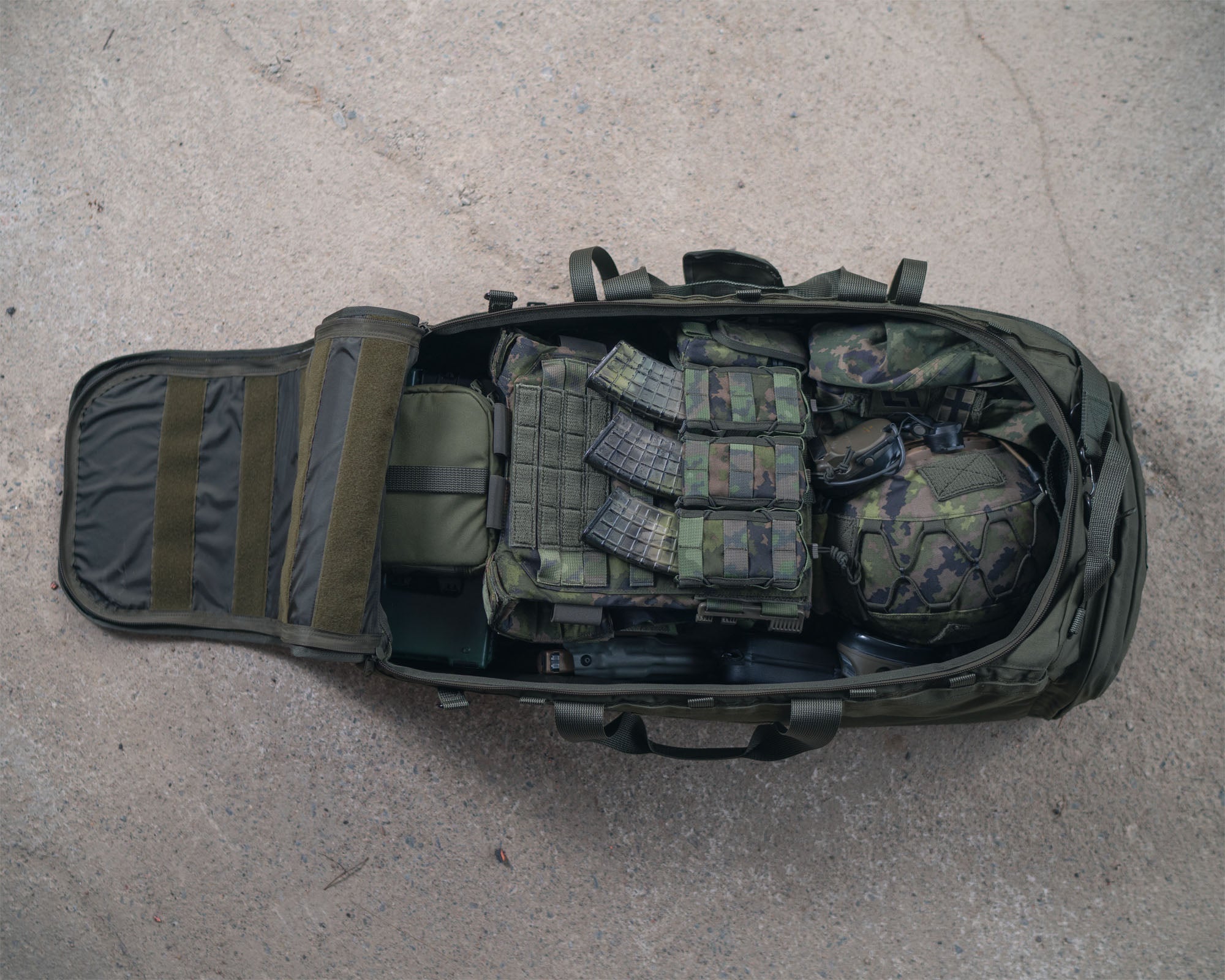 savotta-keikka-80l-duffle-bag-schwarz image 2