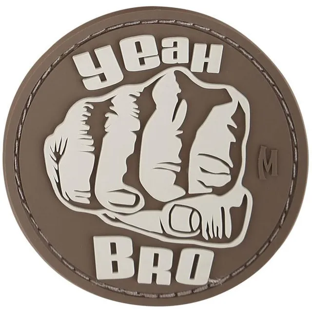 maxpedition-legacy-bro-fist-morale-patch-arid-pvc image 1