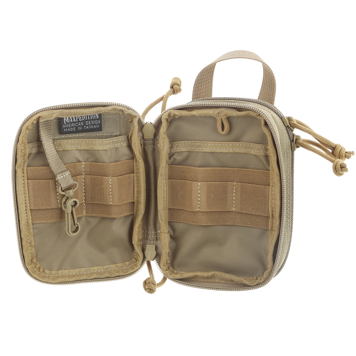 maxpedition-double-decker-mini-pocket-organizer-khaki-molle image 8