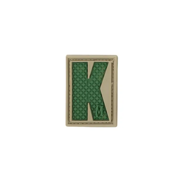 maxpedition-legacy-letter-k-morale-patch-arid-pvc image 1