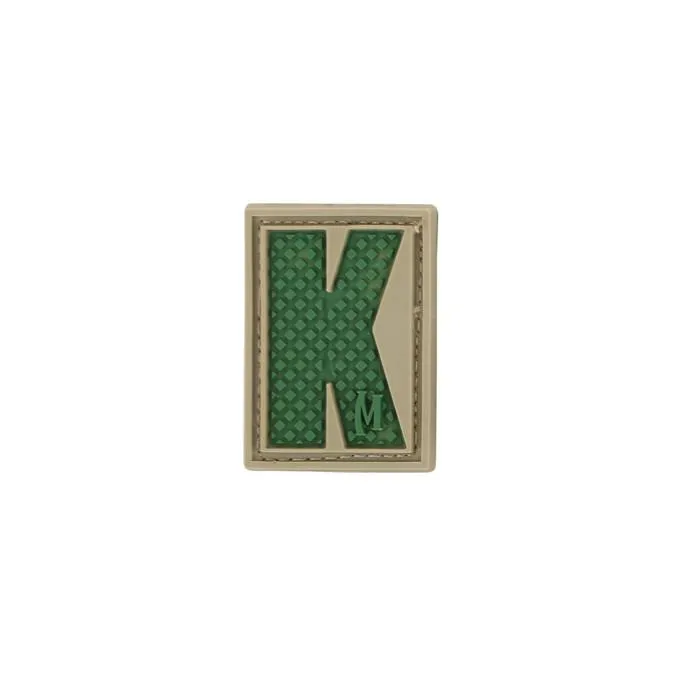 maxpedition-legacy-letter-k-morale-patch-arid-pvc image 1