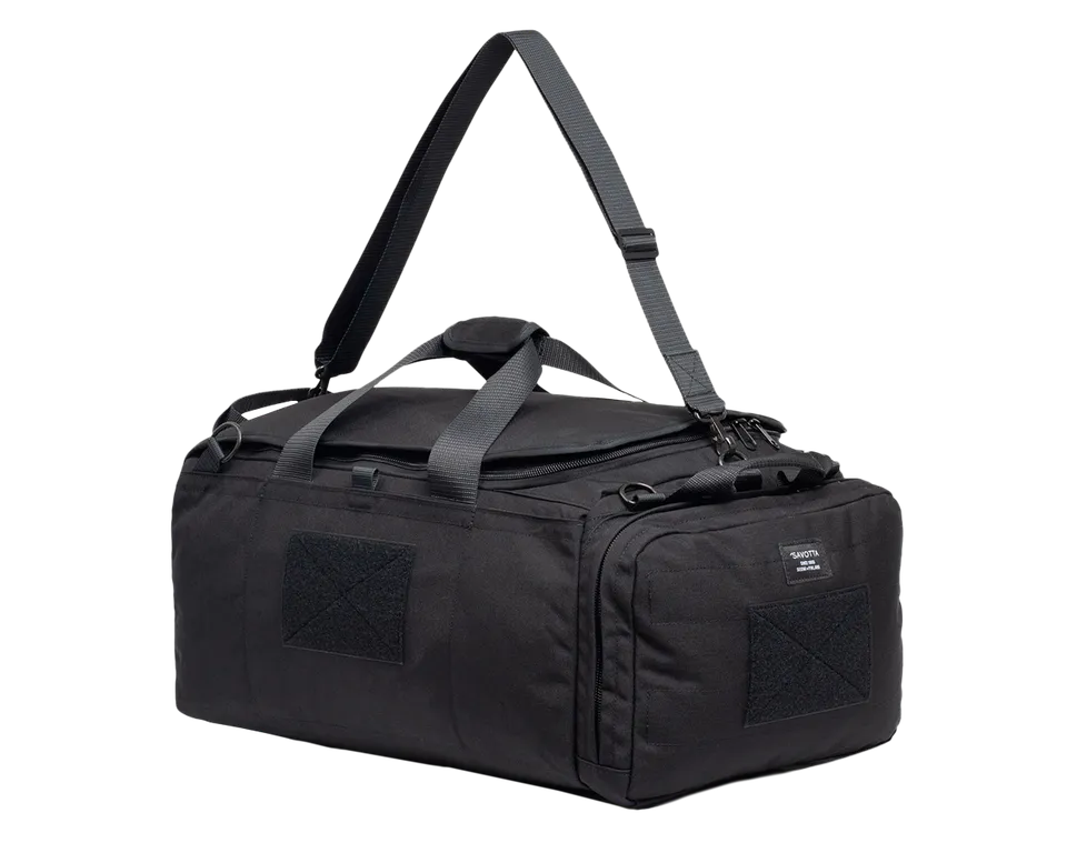 savotta-keikka-50l-duffle-bag-reisetasche-schwarz image 1
