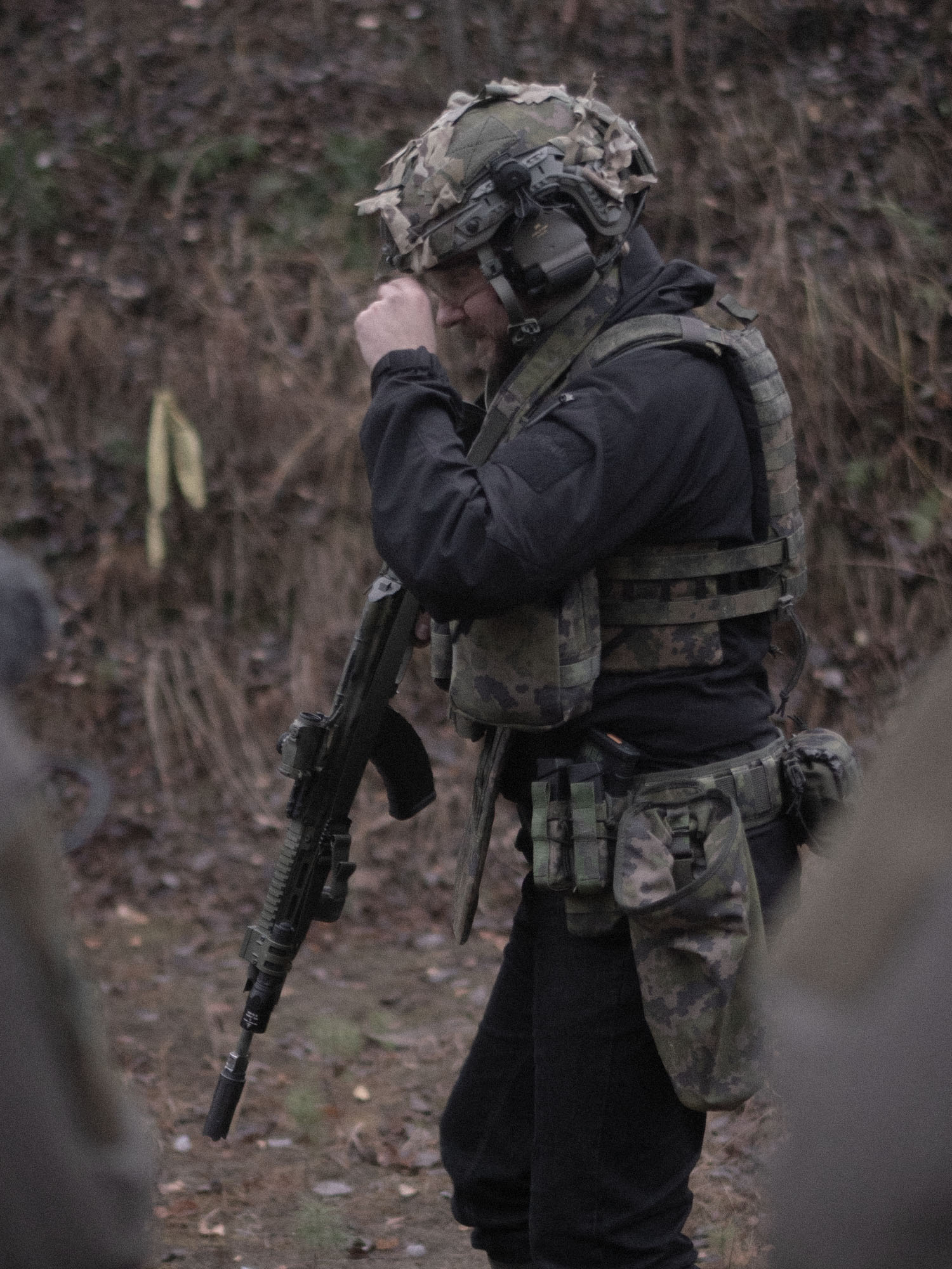 savotta-ot-mag-pouch-ar15-ak-magazintasche-m05-woodland-molle-offen image 2