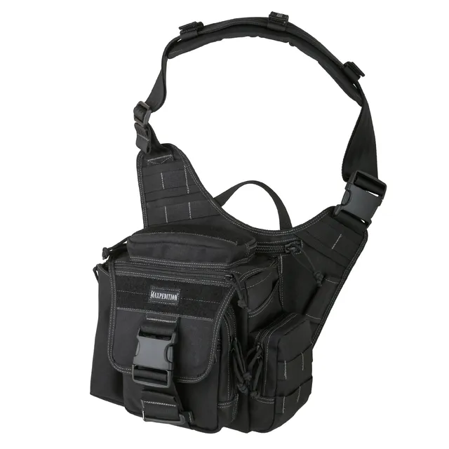 maxpedition-versipack-jumbo-novo-schultertasche-schwarz-9l image 1