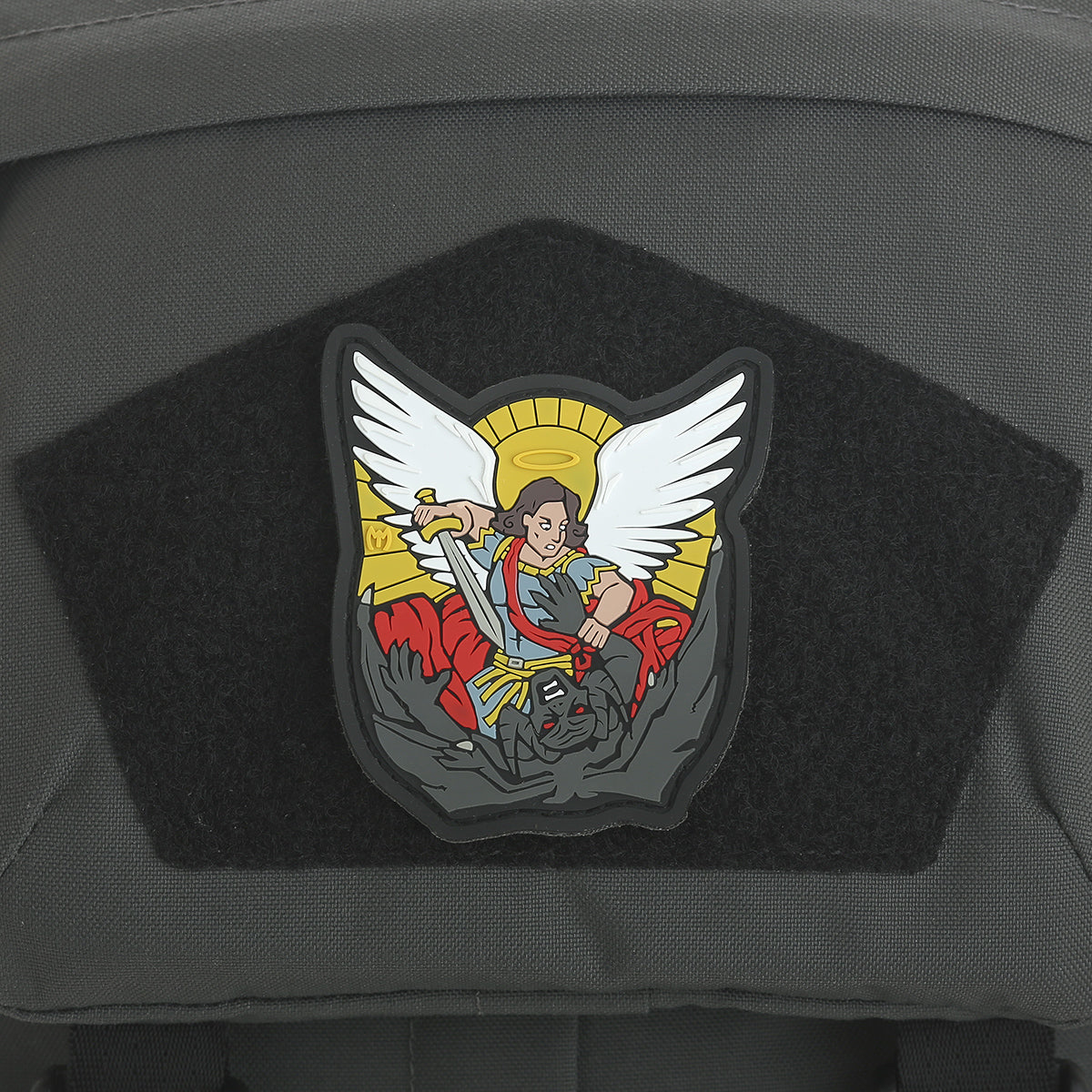 maxpedition-saint-michael-pvc-patch-klett-full-color image 4