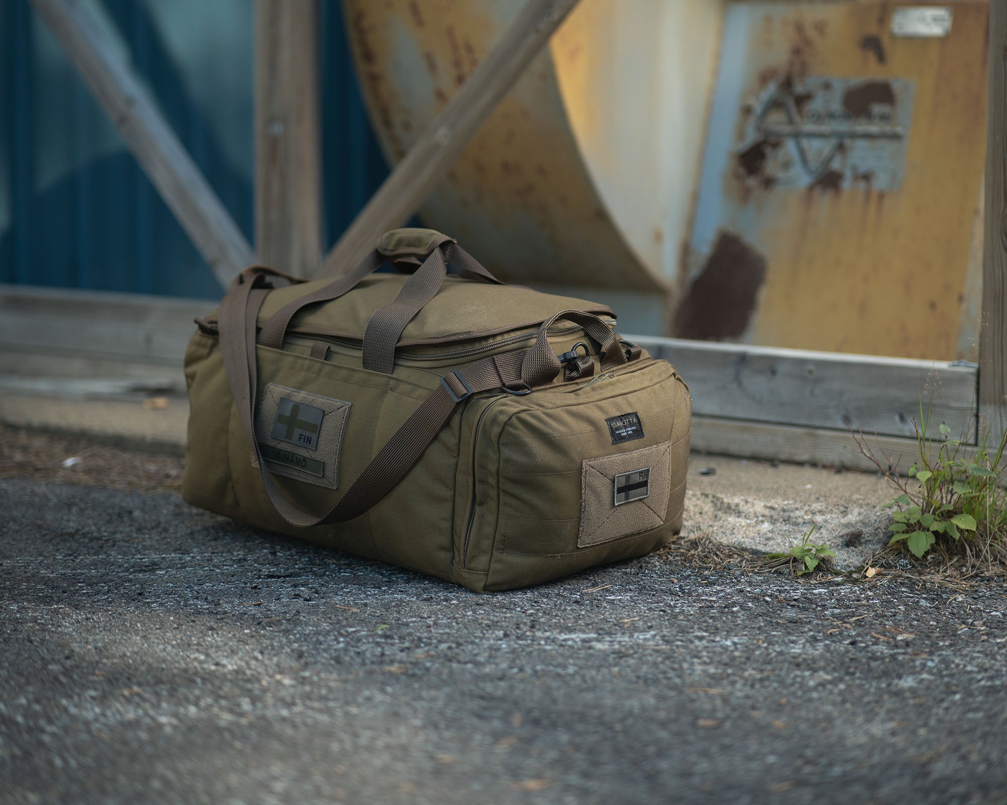 savotta-keikka-50l-duffle-bag-reisetasche-schwarz image 8