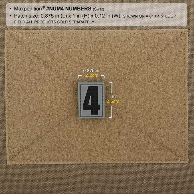 maxpedition-number-4-morale-patch-pvc-aufn-her-arid image 4