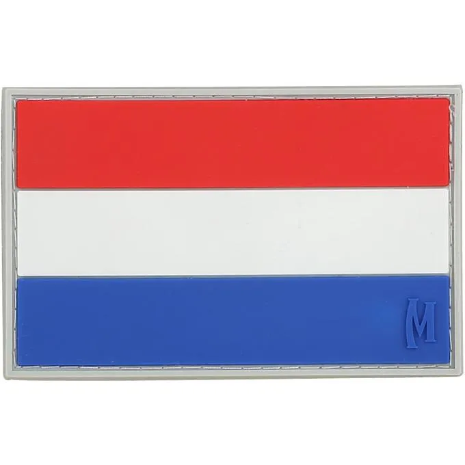 maxpedition-netherlands-flag-pvc-patch-klett-full-color image 1