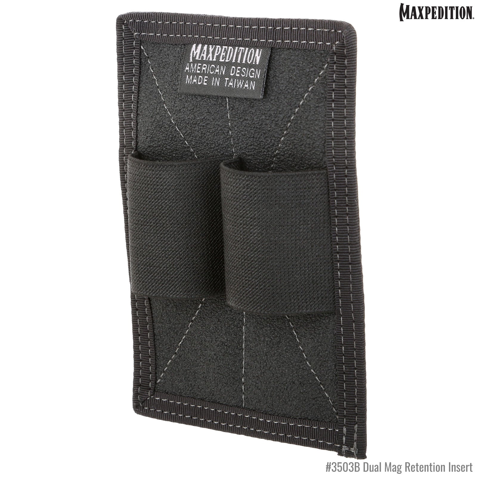 maxpedition-dual-mag-retention-insert-magazinhalter-schwarz image 1
