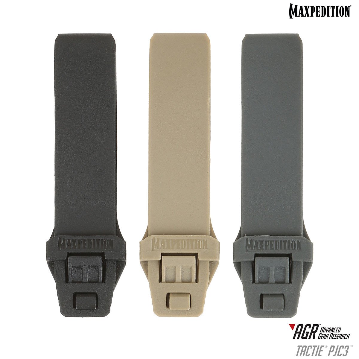 maxpedition-tactie-pjc3-clips-6er-molle-befestigung-grau image 7