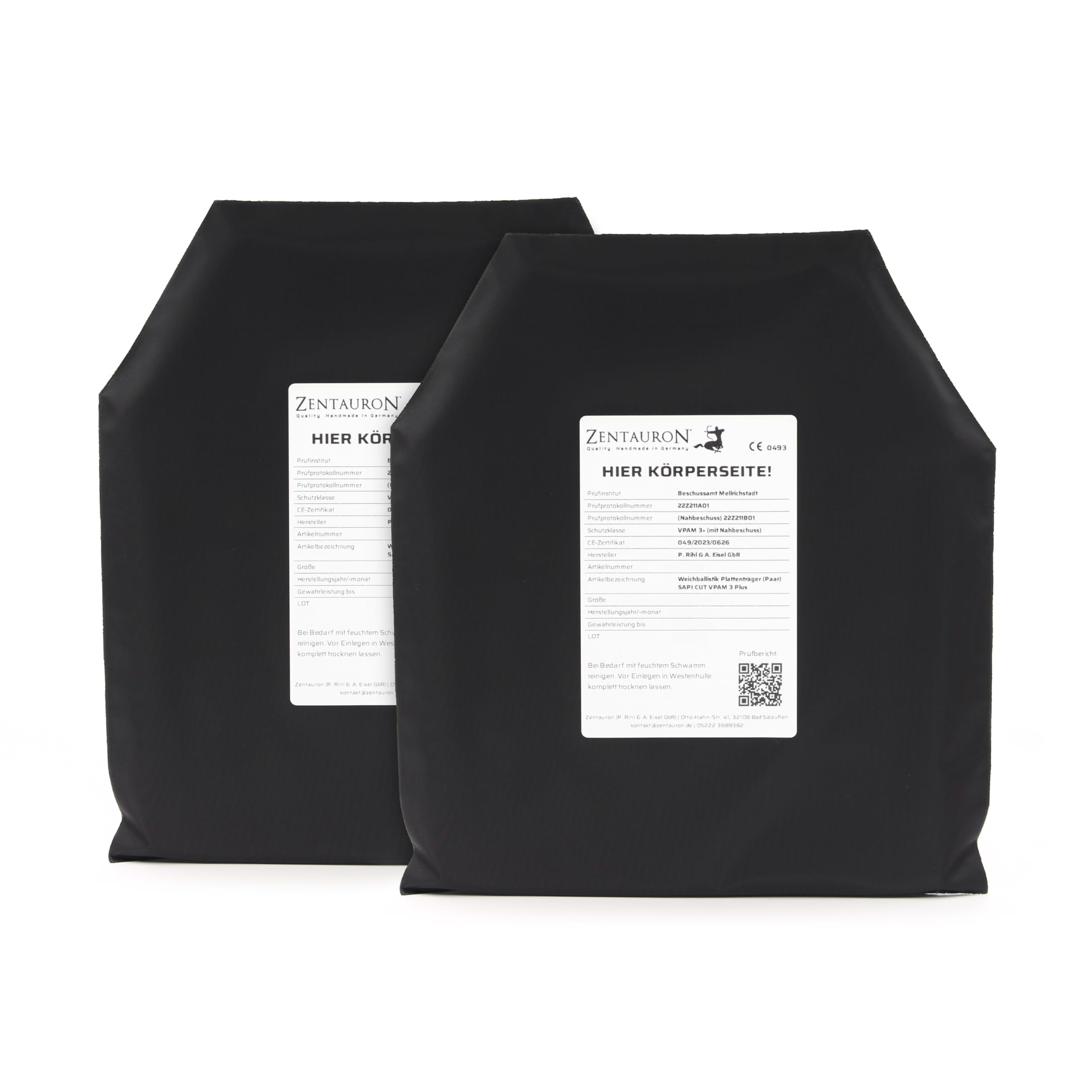zentauron-thor-weichballistik-sapi-vpam-3-plus-paar-flexibel image 1